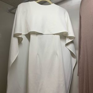 White caps dress